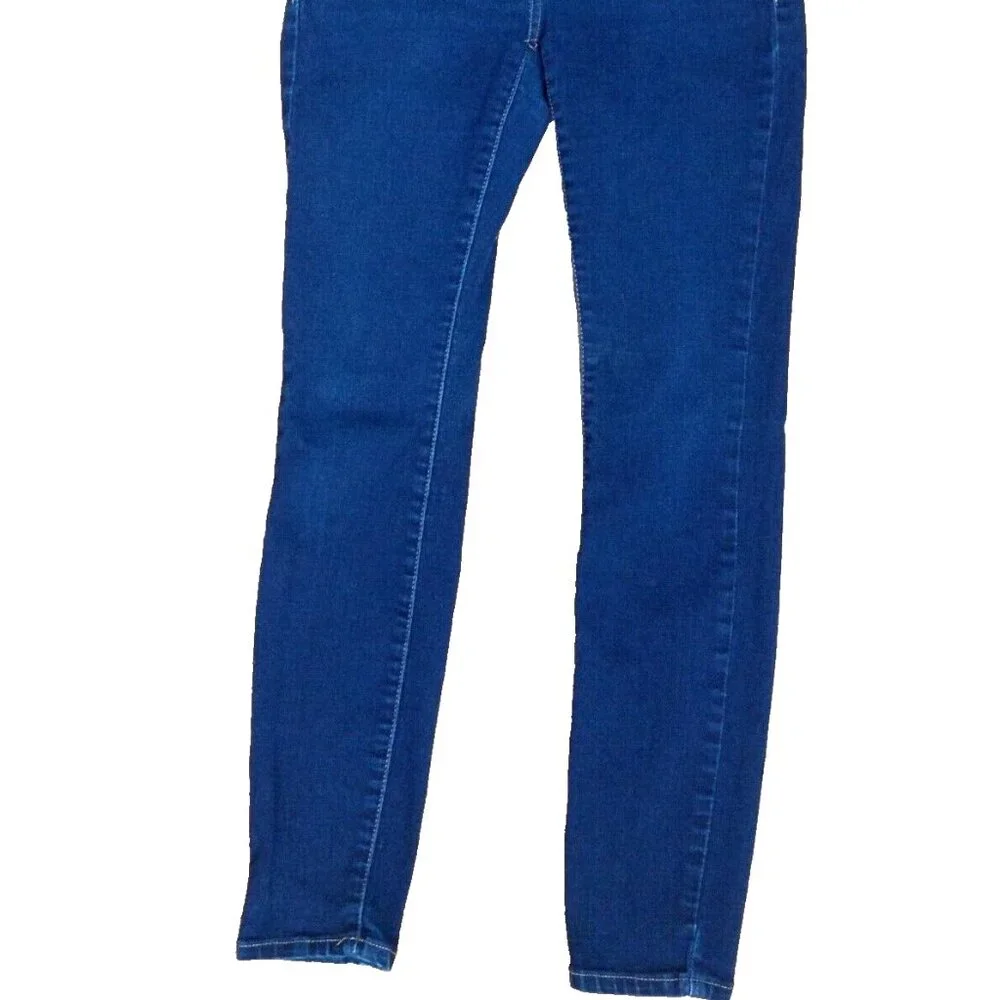 a.n.a A NEW APPROACH LOW RISE SKINNY JEANS WOMEN 2P PETITE DARK STRETCH DENIM
